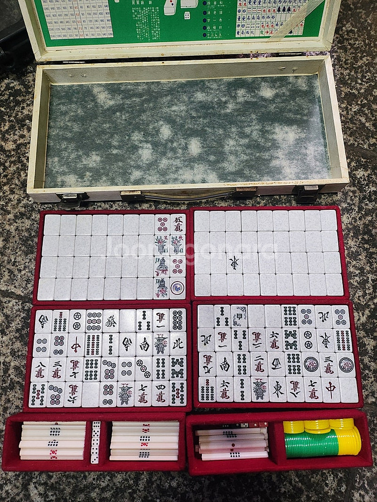일본 고급 리치 마작 (상태좋음)--0