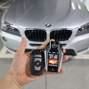 BMW E바디, F바디 전차종 오래된 연식 자동차키 분실시 최신형 LCD 디스플레이키로 업그레이드 전환 제작 스페어키 예비키 여분키로 추가 구매 가능
