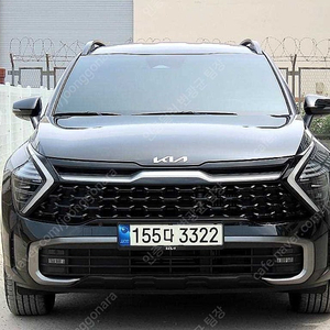 디올뉴 스포티지 중고 시세 스포티지 중고차 검정색 2022년식 18,203km 1.6 터보 HEV 2WD 노블레스 그래비티 중고자동차