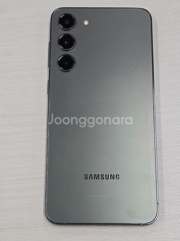 갤럭시 S23플러스 그린색상 256용량 상태좋은 무잔상...--0