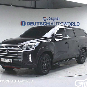 [KG모빌리티(쌍용) ]더 뉴 렉스턴 스포츠 칸 디젤 2.2 4WD 프레스티지 2021 년 중고차 ★군미필,저신용자 전용 할부★