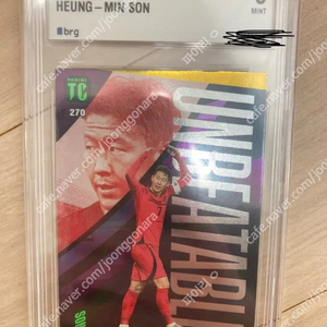 언비터블 파니니 탑클래스 2024 손흥민카드 brg등급 카드 팝니다.