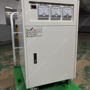 [급처] AVR (자동전압조정기) 삼상 복권형 7.5KVA (380V-220V) 노이즈필터 포함 <새제품 70만원>