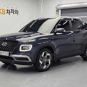 현대 베뉴 중고 베뉴 파란색 2020년식 1.6 모던 플러스 수원중고차