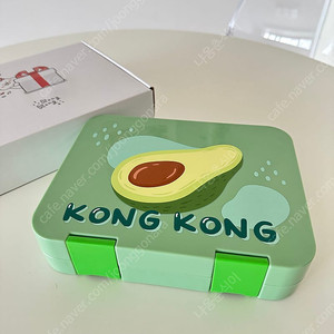 콩콩도시락 그래픽 기본형 도시락통