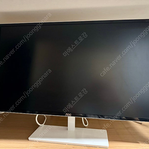 알파스캔 32인치 QHD AOC Q3279VWFD8 흰색 모니터 팝니다