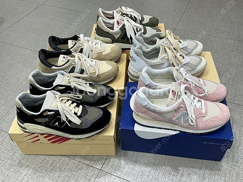 뉴발란스 990, 996 (테디 산티스 콜라보) 팝니다--1