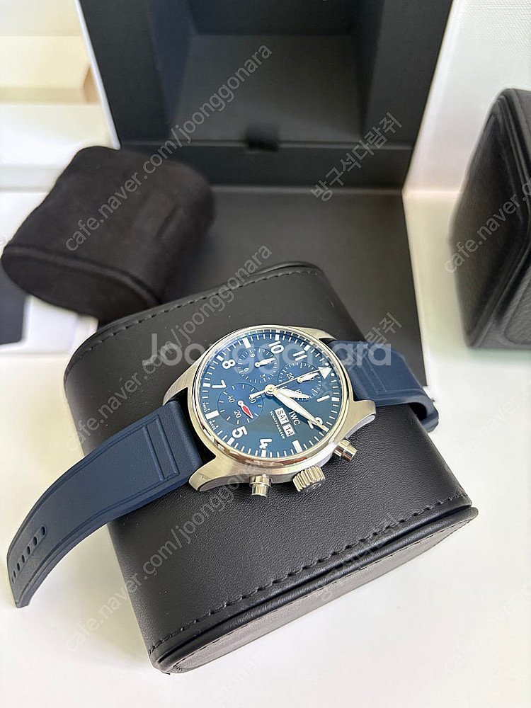 IWC 파일럿 크로노그래프 신형 청판시계 풀박스 판매--6
