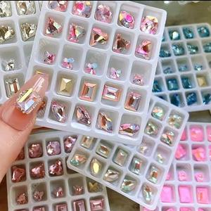 고급 네일파츠 세트 네일스톤 10개 2500원