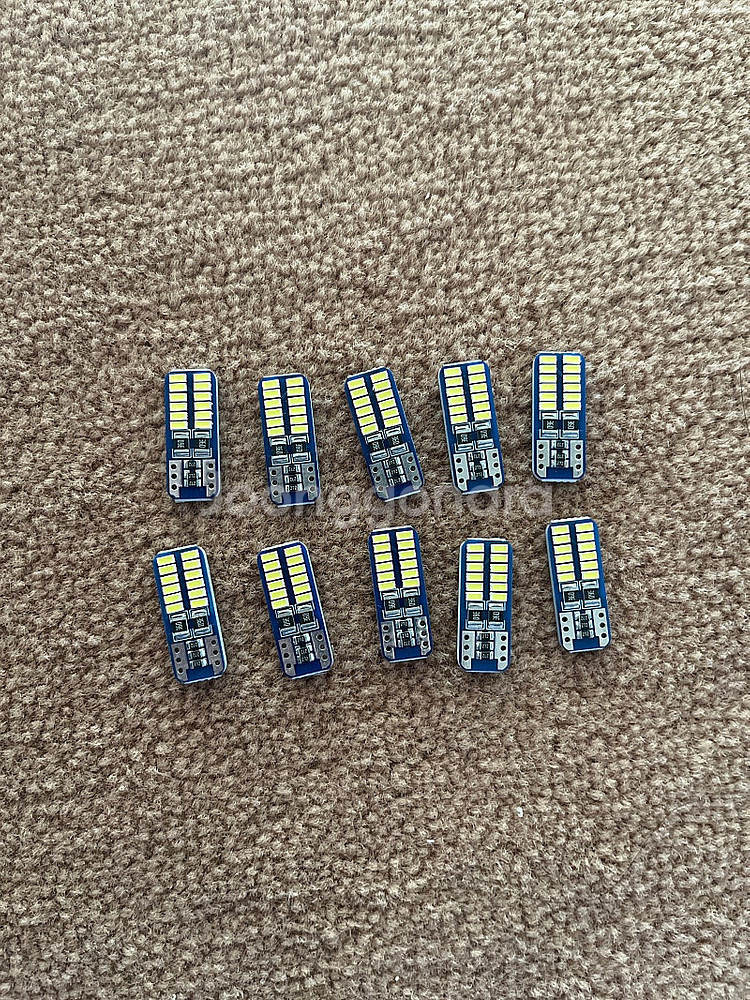 t10 led 10개 판매합니다.--0