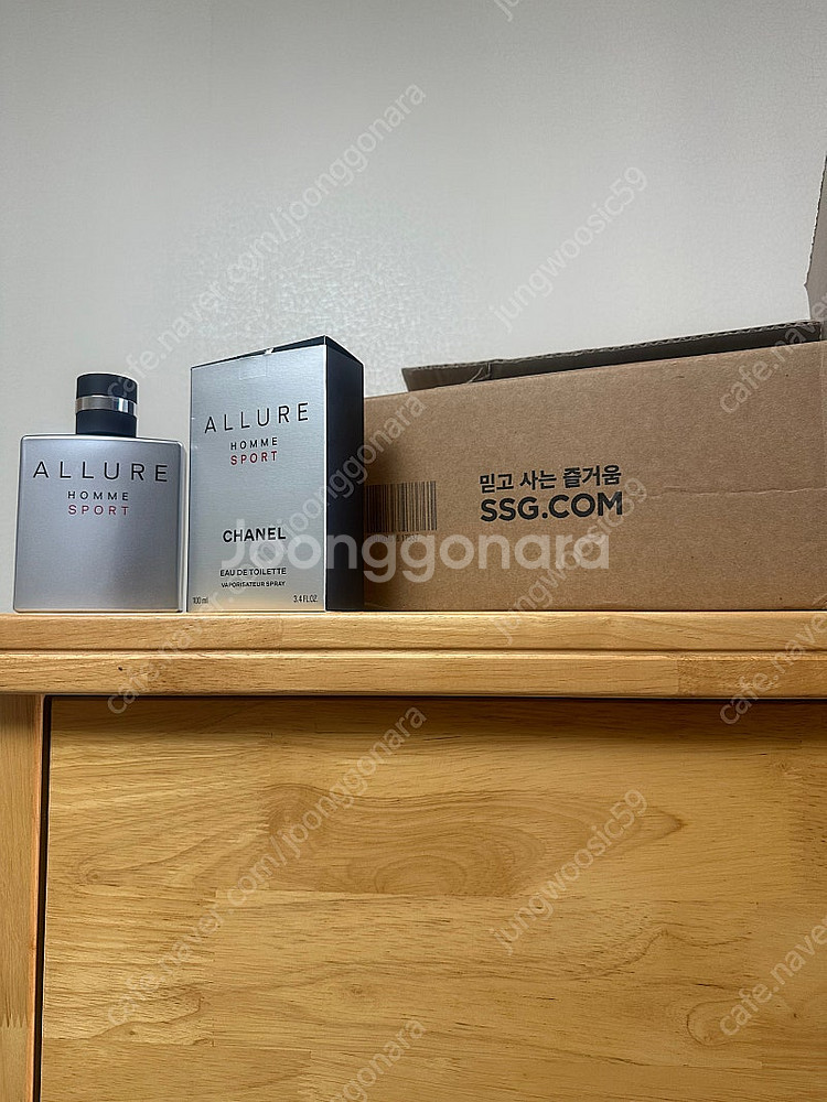 샤넬 알뤼르 옴므 스포츠 오드 뚜왈렛 100ml 1회사--0