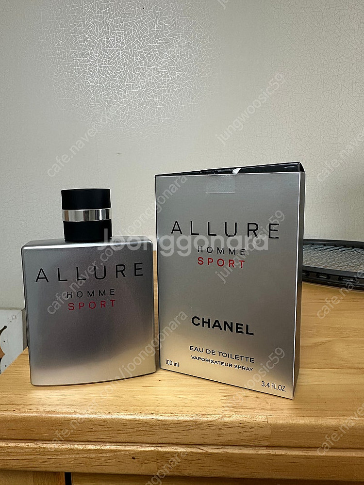 샤넬 알뤼르 옴므 스포츠 오드 뚜왈렛 100ml 1회사--1