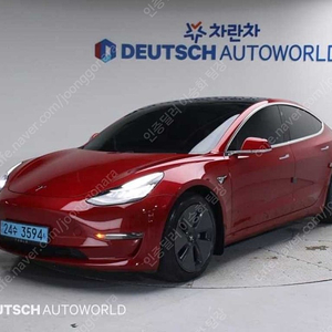 98,174 km 20년식 모델3중고 테슬라 중고차 롱 레인지 중고차싸게사기 빨간색