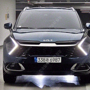 41,440 km 스포티지 중고 시세 스포티지 중고차 2.0 디젤 2WD 시그니처 중고자동차 파란색