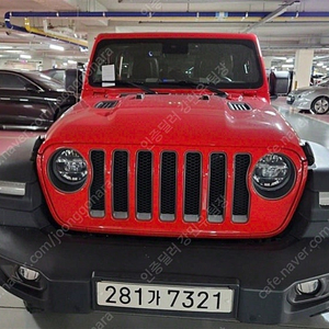 지프 랭글러 중고 랭글러 루비콘 중고 빨간색 2021년식 60,666km 2.0 루비콘 4도어 파워 탑 법인중고차구매