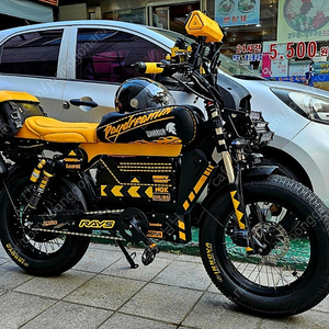 전세계 1대뿐인 전기자전거 풀튜닝 자토바이 블랙워리어 (60v45ah / 2배)