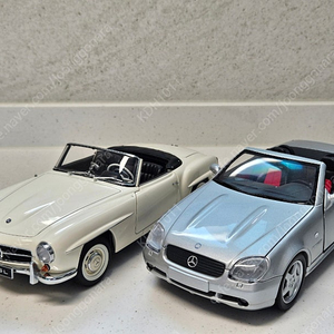 1/18 오토아트 벤츠 190SL, UT 벤츠 R170 SLK 다이캐스트 모형자동차
