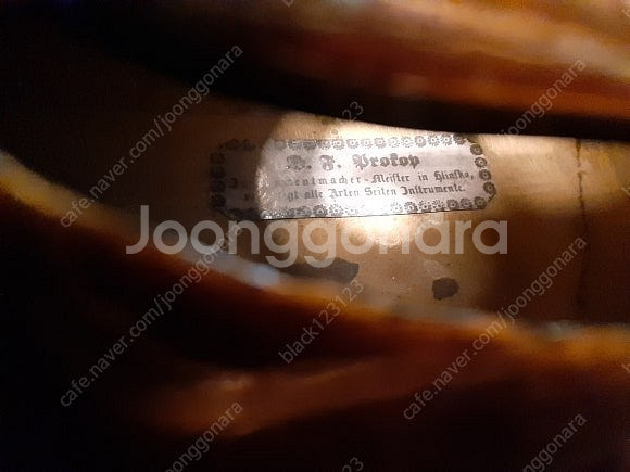 수원/100/ 올드바이올린Hlinsko에서 제작된 19...--3