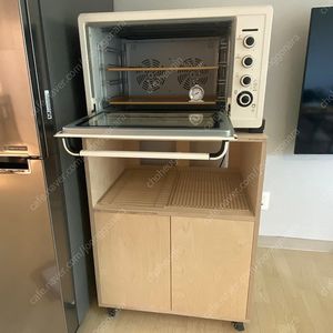 위즈웰 루미 오븐 80L + 수납장
