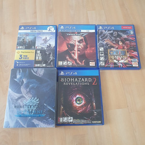 PS4 플스4 타이틀 철권 7, 몬스터 헌터 아이스본