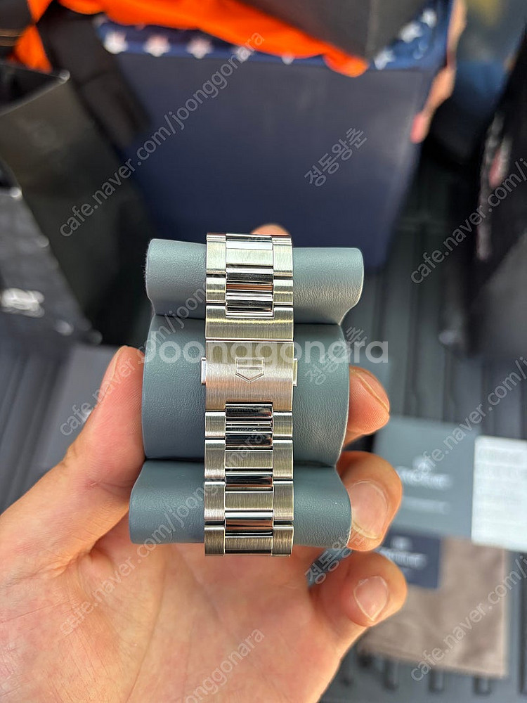 태그호이어 까레라 호이어02 크로노그래프 청판--6