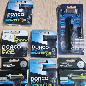 도루코 페이스 7 파워2 미세진동 면도기 + 면도날 팝니다