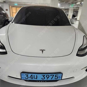 모델3 중고 테슬라 중고 흰색 2020년식 36,644km 롱 레인지 중고옵션