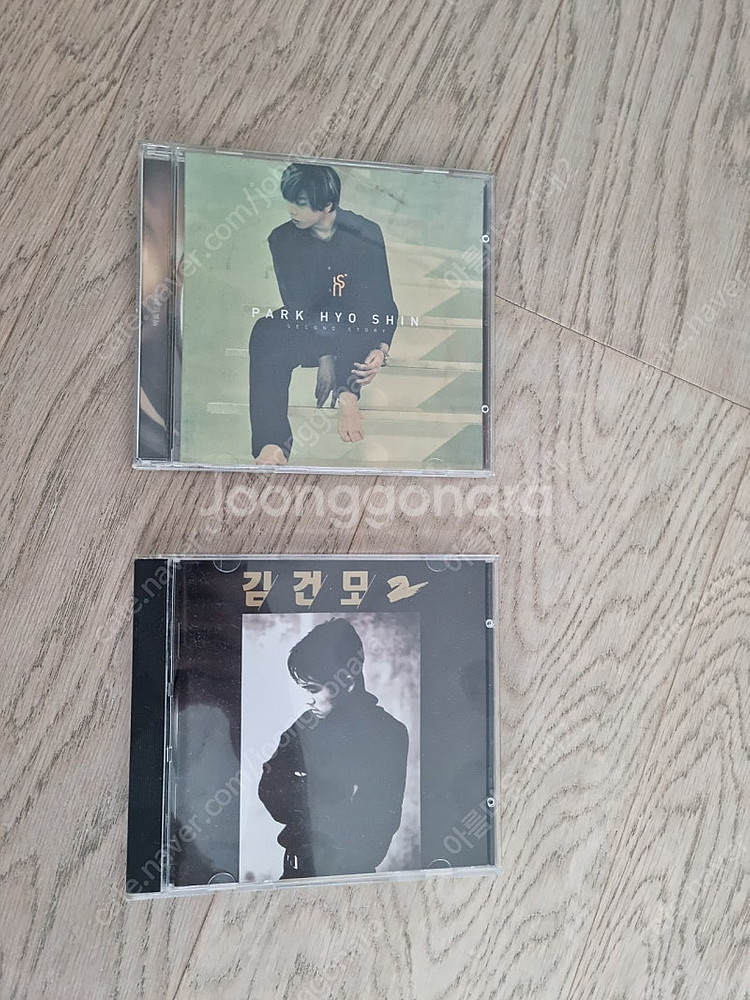 상태좋은 가요 CD 음반 앨범: 김건모 박효신 2집 싸...--0