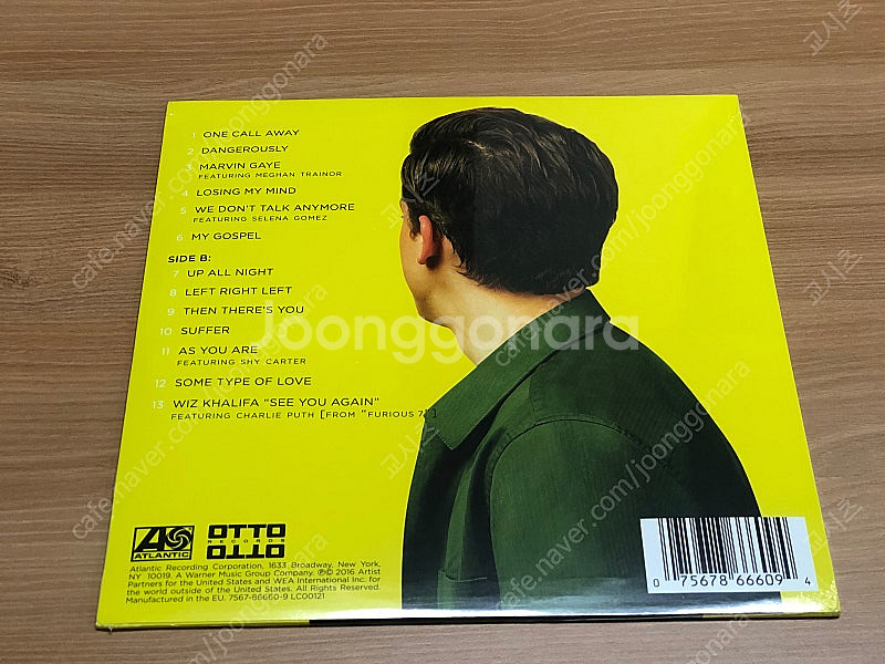 찰리푸스 1집 LP Nine Track Mind--1