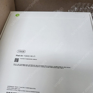 아이패드 에어 m3 11인치 128기가 와이파이모델 팝니다