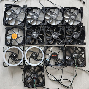 PC 케이스 팬 여러 종류