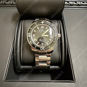 블랑팡 피프티패덤즈 45mm 국내풀셋 스틸. 브레이슬릿