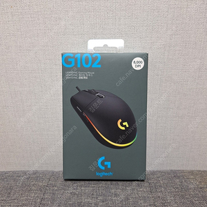 로지텍 G102 라이트닝 유선 마우스 판매
