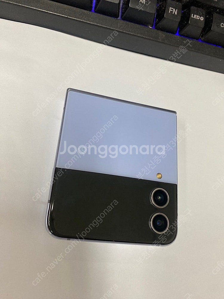 204368 SK 갤럭시Z플립4 블루 512GB 무잔상...--1