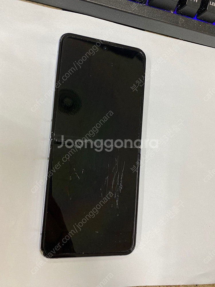 204368 SK 갤럭시Z플립4 블루 512GB 무잔상...--4