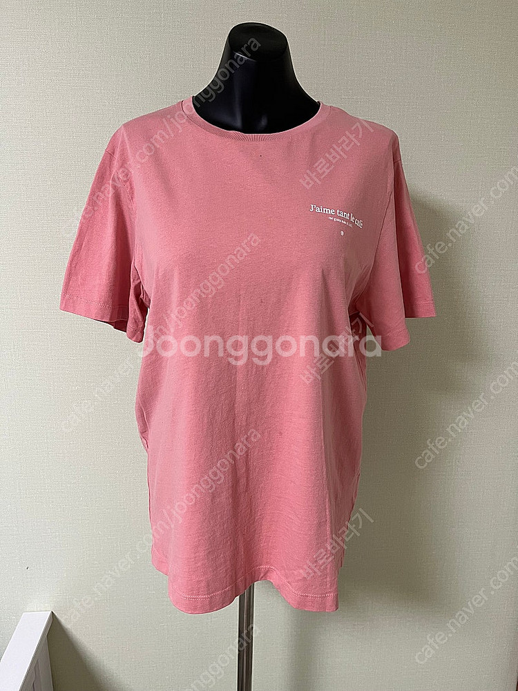 레터링 티셔츠 새상품--0