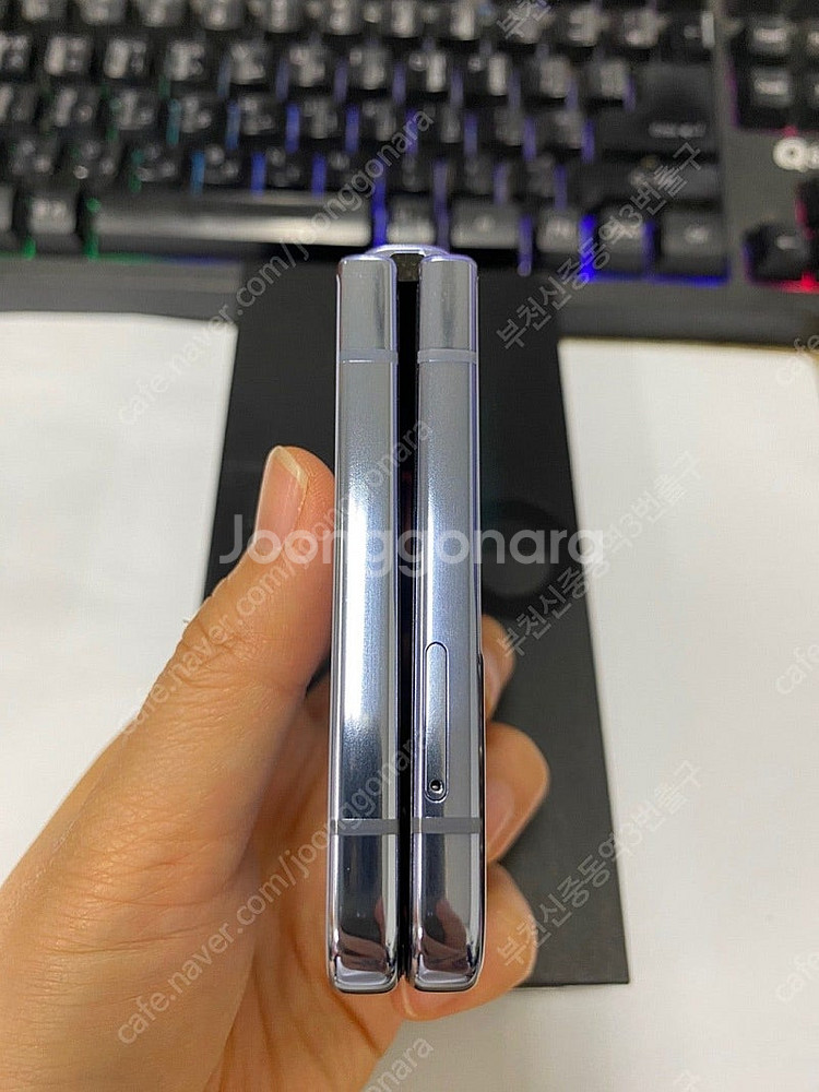 006818 갤럭시Z플립4 블루 SSS급 256GB 무...--7