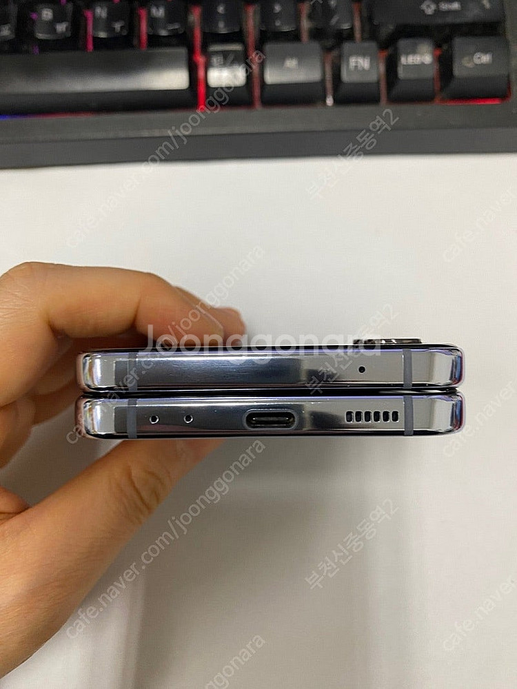 198726 KT 갤럭시Z플립4 블루 A급 256GB ...--6