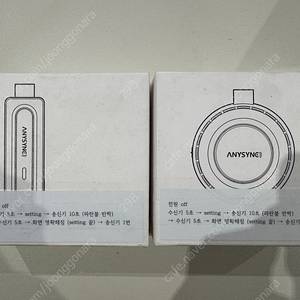애니싱크 ANYSYNC FHD 송수신기 세트 (송신기1+수신기1 세트)
