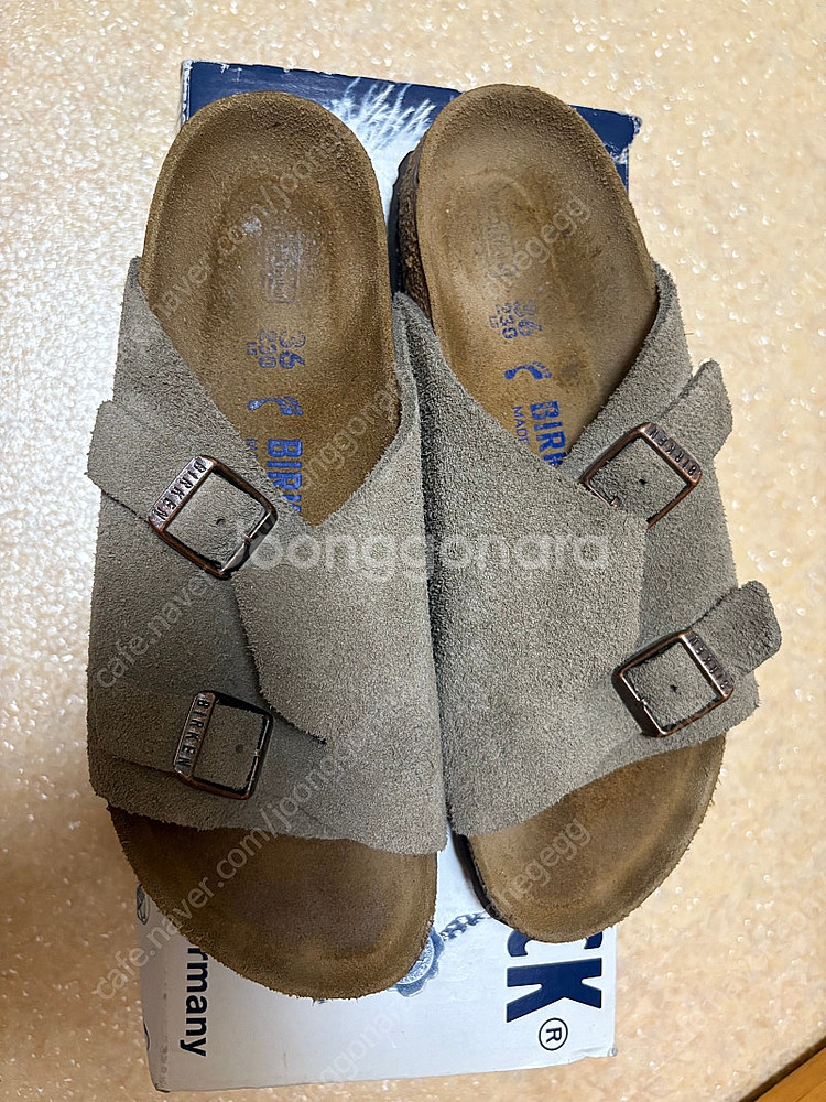 버켄스탁 취리히 타우페 36 230사이즈--0