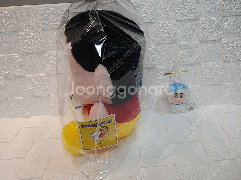 짱구는 못말려 짱구 흰둥이 안은 짱구 중대형인형--4