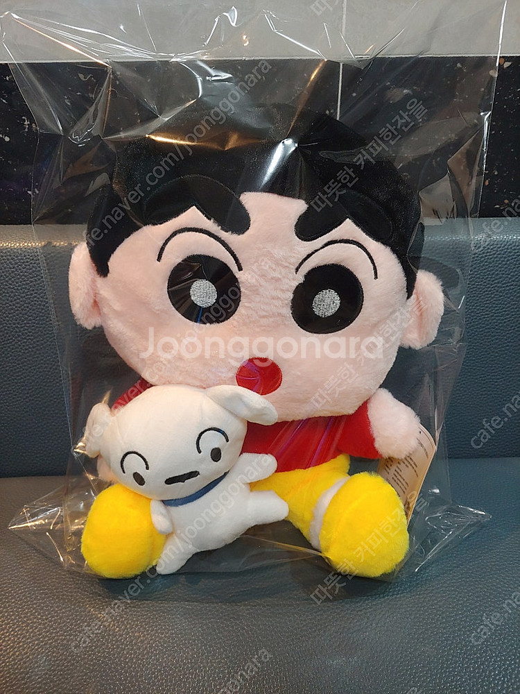 짱구는 못말려 짱구 흰둥이 안은 짱구 중대형인형--5