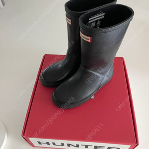 헌터 키즈 블랙 uk12