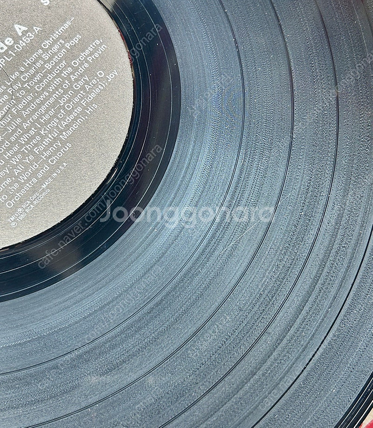 옛날 크리스마스 캐롤 해피홀리데이즈 쥴리 앤드류스 LP...--3