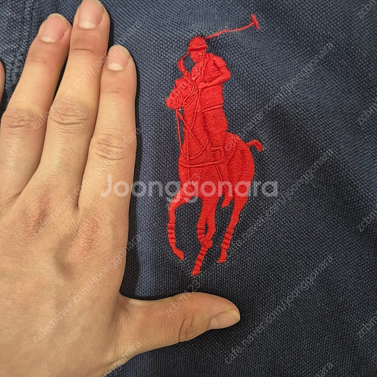 폴로 랄프로렌 빅포니 커스텀 핏 반팔 카라티--4