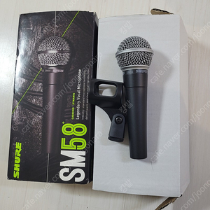 슈어58 다이나믹 마이크 + 마오노 콘덴서 마이크