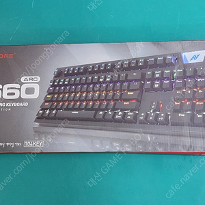 앱코 K660 ARC 프리미엄 LED 기계식 게이밍 유선 키보드 블랙 23,000원