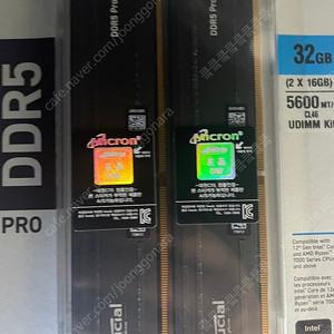 마이크론 DDR5 CL46 PRO 32GB 5600