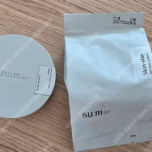 숨37° 스킨스테이 소프트글로우 쿠션 01호 새제품