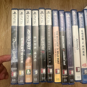 ps5+ps4 게임 일괄 판매 합니다